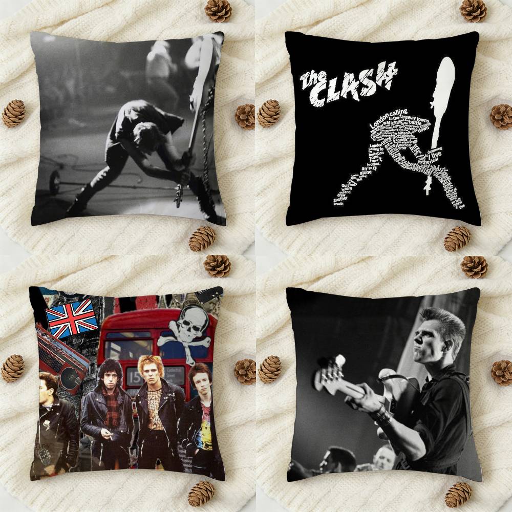 Home Textiles London - De C-Clash London Calling dubbelzijdig bedrukte