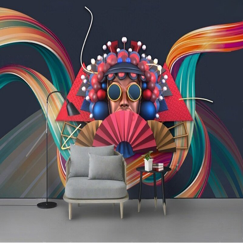 Home Textiles Trends - Moderne Chinese trend abstracte kleur Peking