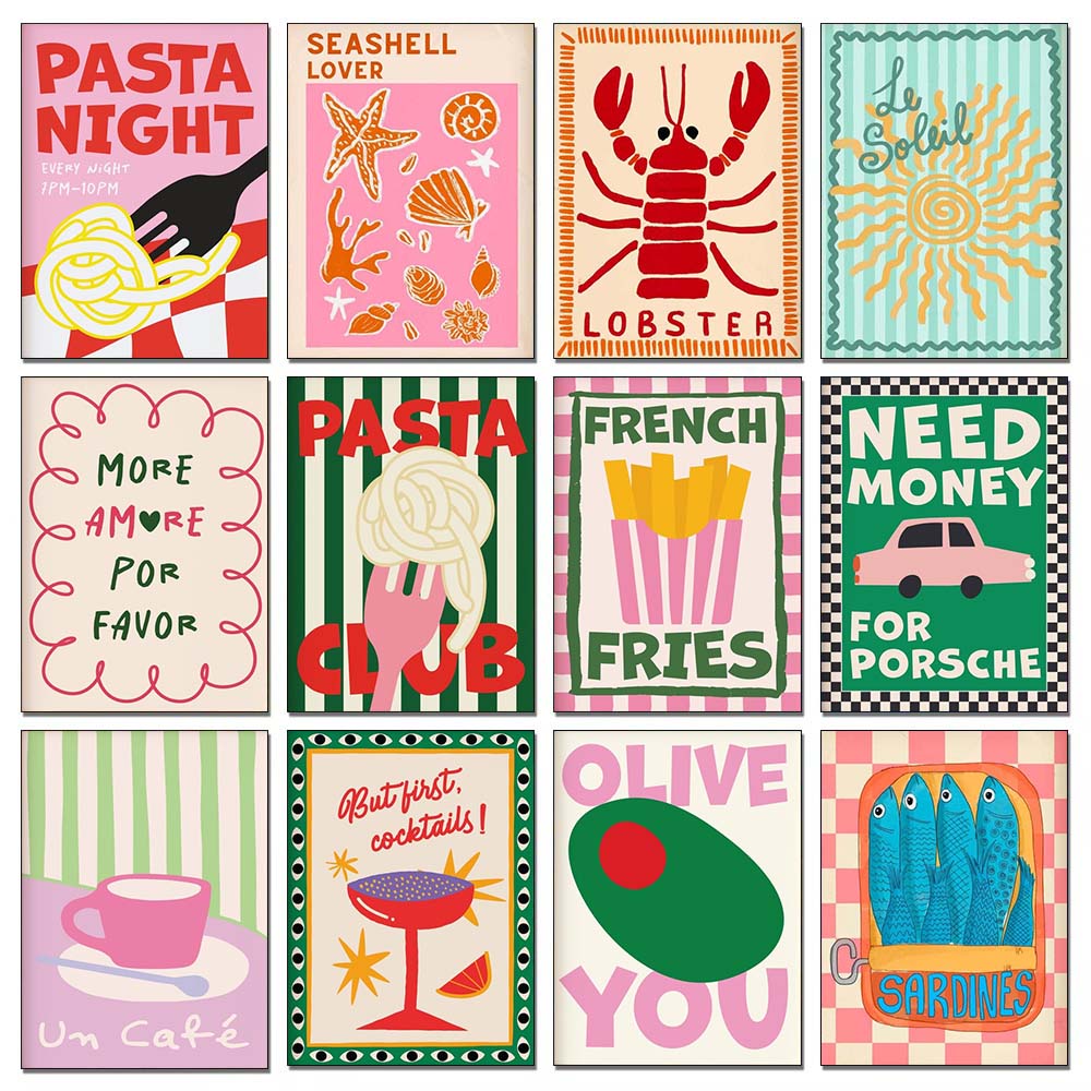 Home Textiles France - 5D DIY kleur voedsel kunst diamant