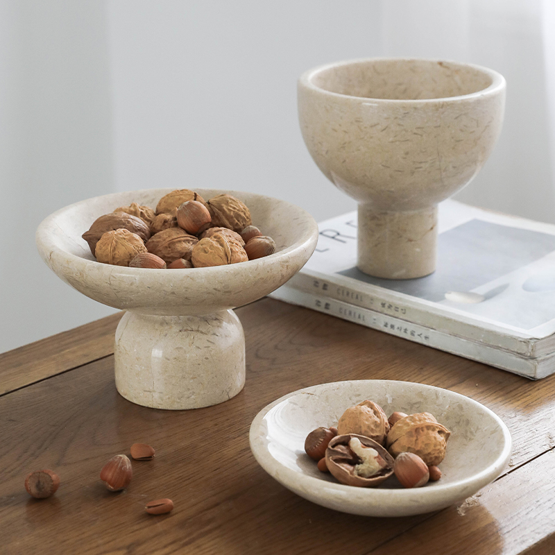 Home Textiles France - Compote Marmer Materiaal Diversen Dienblad Frans