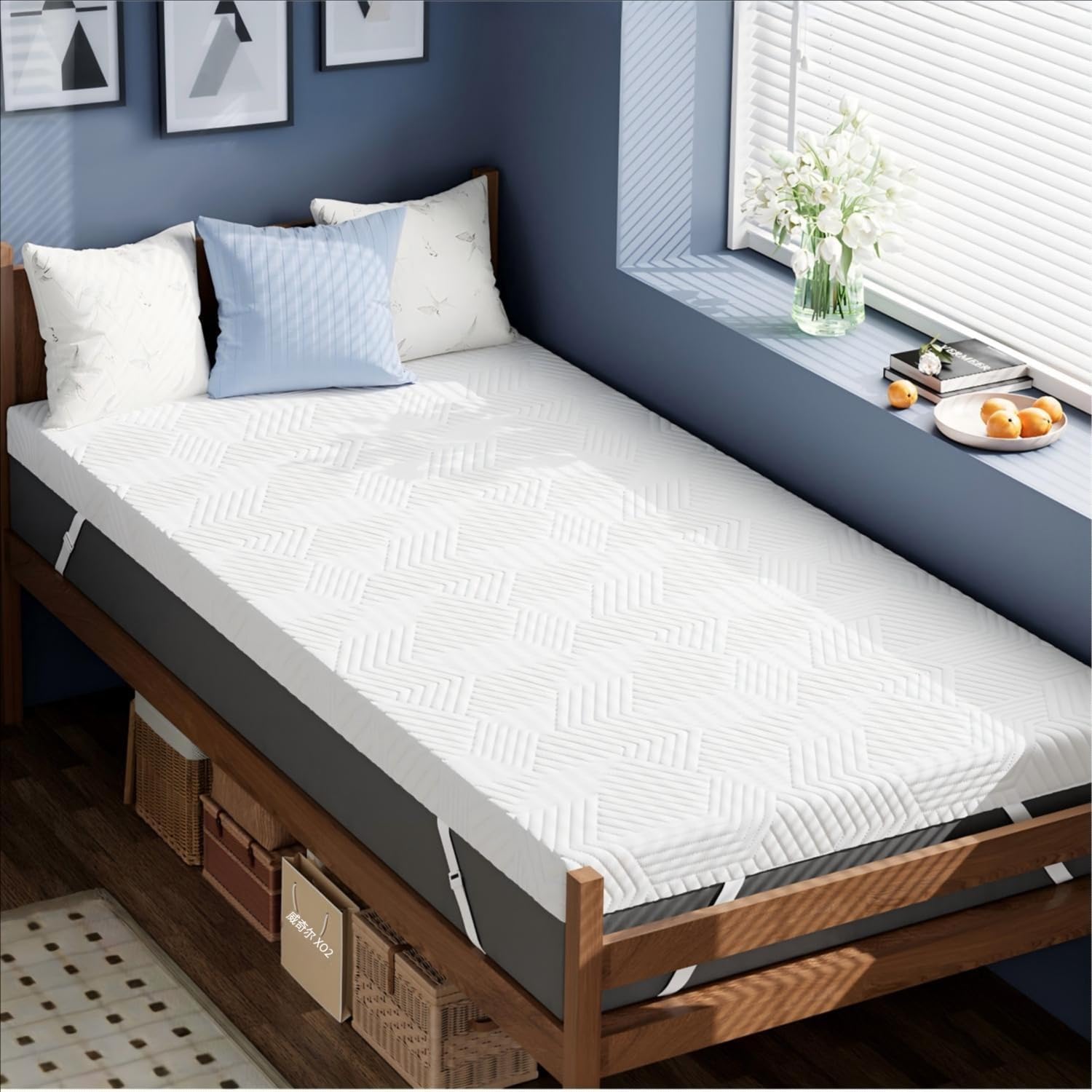 Memory Foam Topper - 3 inch Twin XL Memory Foam
