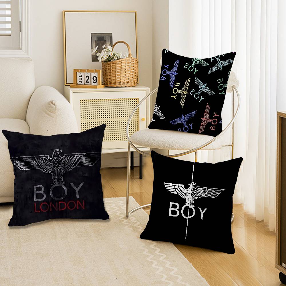 Home Textiles London - Klassieke B-Boy L-London logo kussenslopen Cartoon