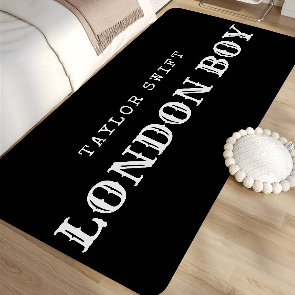 Home Textiles London - Klassieke B-Boy L-London Logo Vloermat Rechthoek
