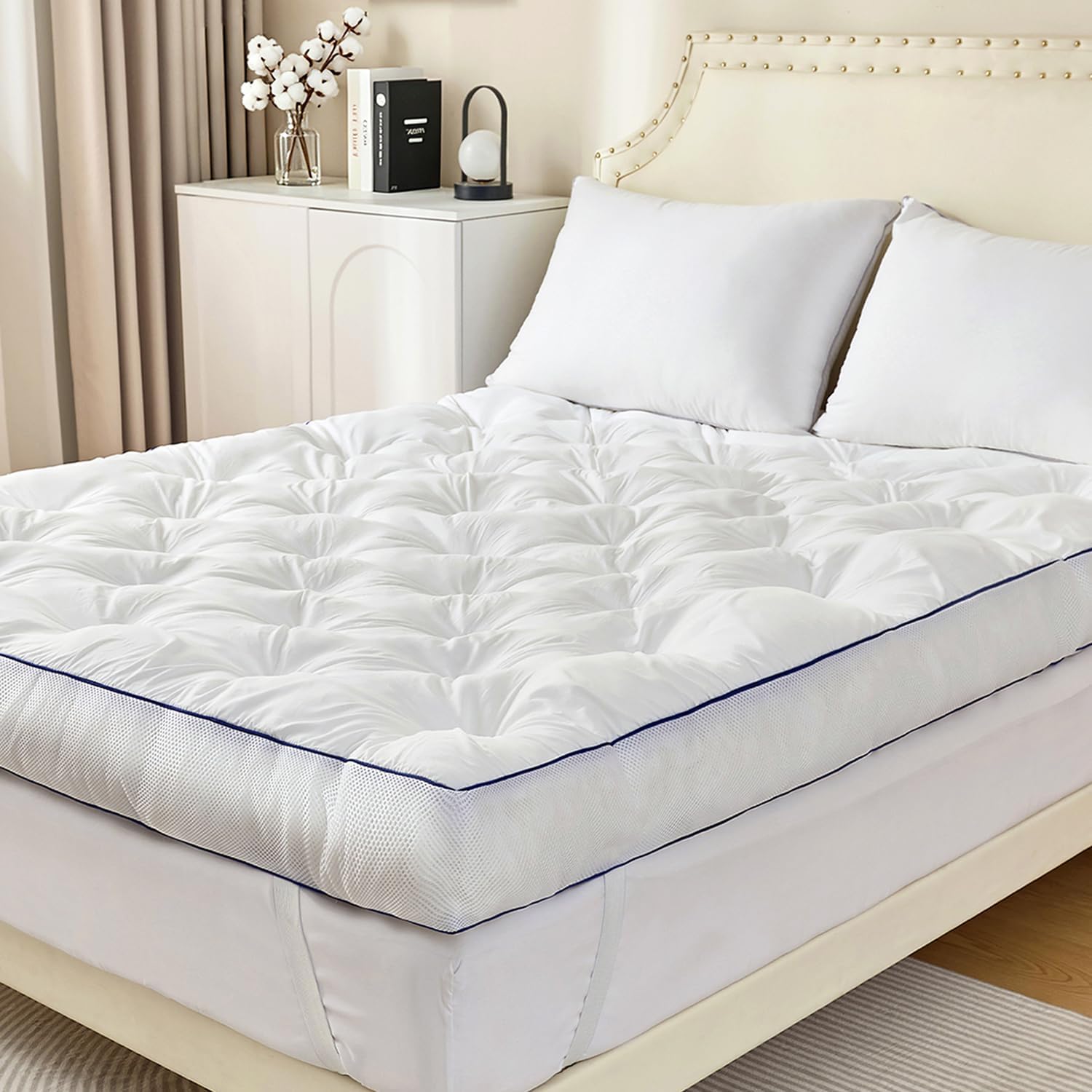 Memory Foam Topper - 5 inch dikke matras topper van