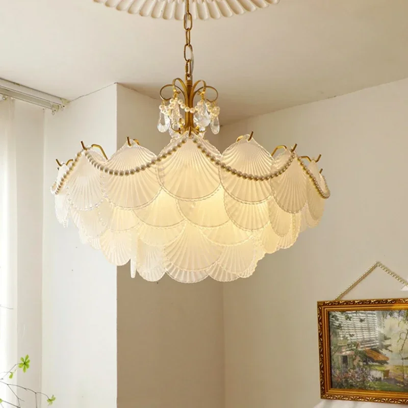 Home Textiles France - Moderne led-verlichting armatuur kunst Franse schelp