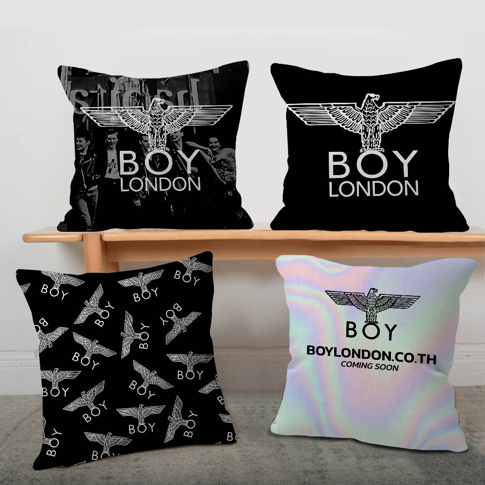 Home Textiles London - Klassiek B-Boy L-London-logo Gepersonaliseerde afbeeldingstekst decoratieve