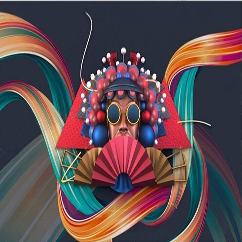 Moderne Chinese trend abstract - Home Textiles Trends recensie en prijs