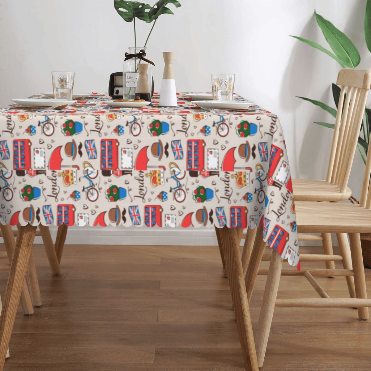 Londonpatroon Rechthoekig Tafe - Home Textiles London recensie en prijs