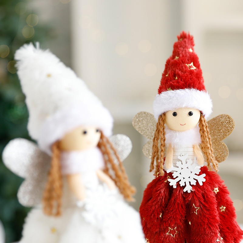 Kerst pluche engel pop ornamen - Home Textiles Trends recensie en prijs