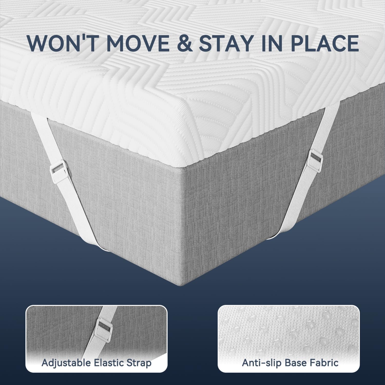 3 inch Twin XL Memory Foam Mat - Memory Foam Topper recensie en prijs