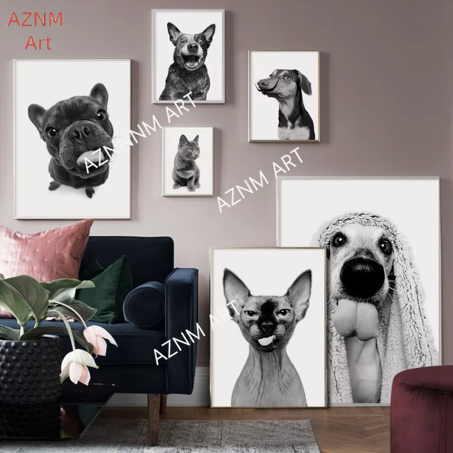 Sfinx Kat Franse Bulldog Anima - Home Textiles France recensie en prijs