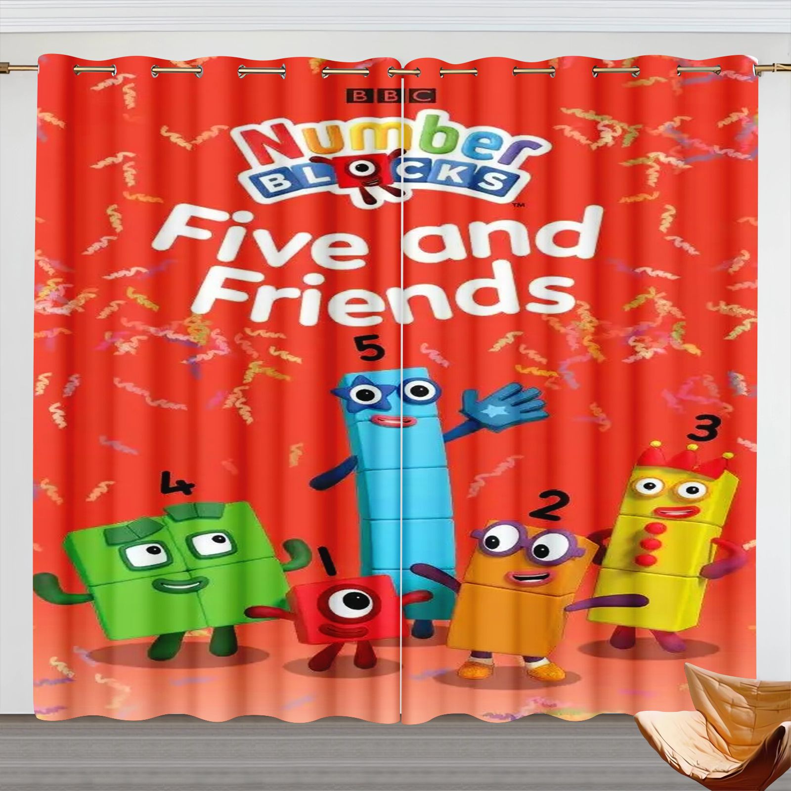 Numberblocks Cartoon Gordijnen - Home Textiles France recensie en prijs