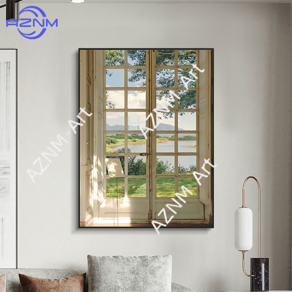 Groene landschappen Windows Wa - Home Textiles France recensie en prijs
