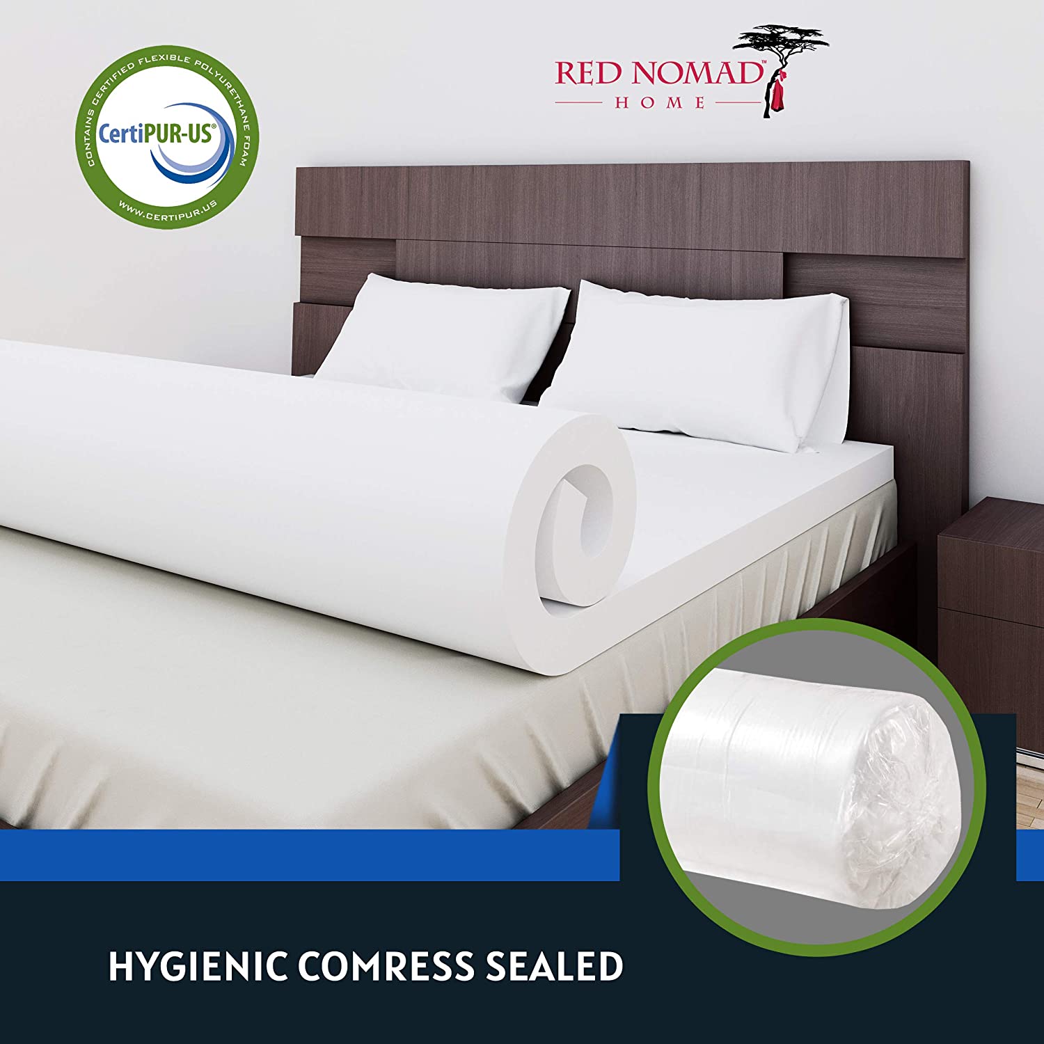 Gemaakt in China, hoogwaardig  - Memory Foam Topper recensie en prijs