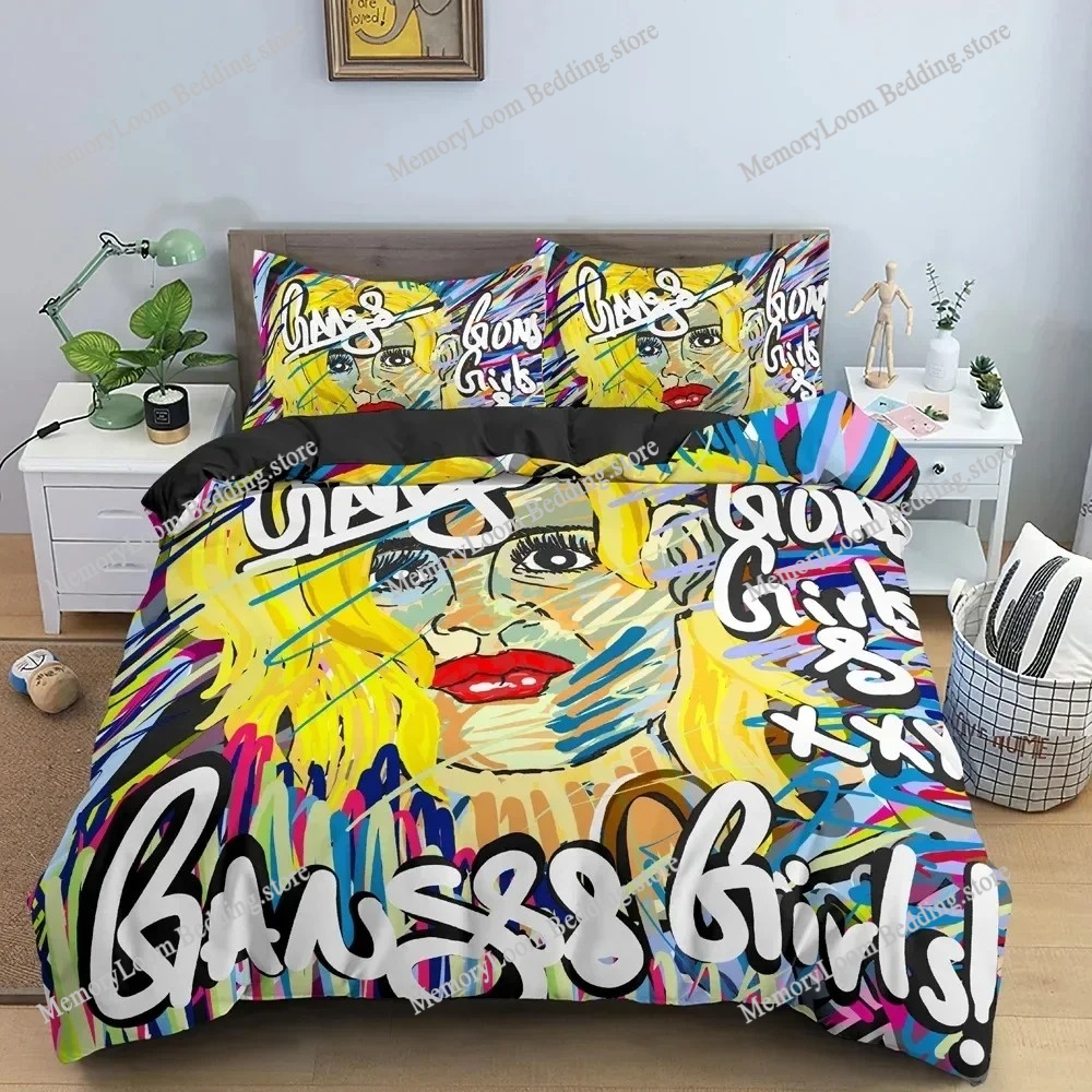Modetrend Moderne Graffiti Kle - Home Textiles Trends recensie en prijs