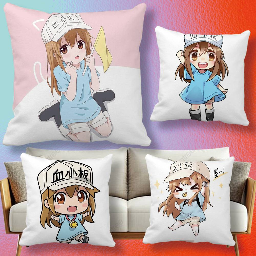 Anime Cells at Work Kussensloo - Home Textiles Definition recensie en prijs