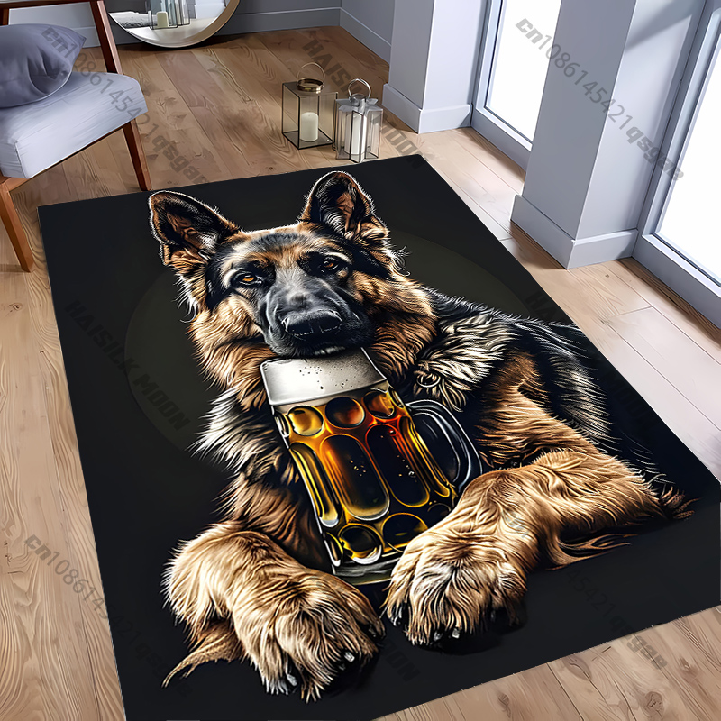 Decoratief tapijt met hondenth - Home Textiles Design recensie en prijs