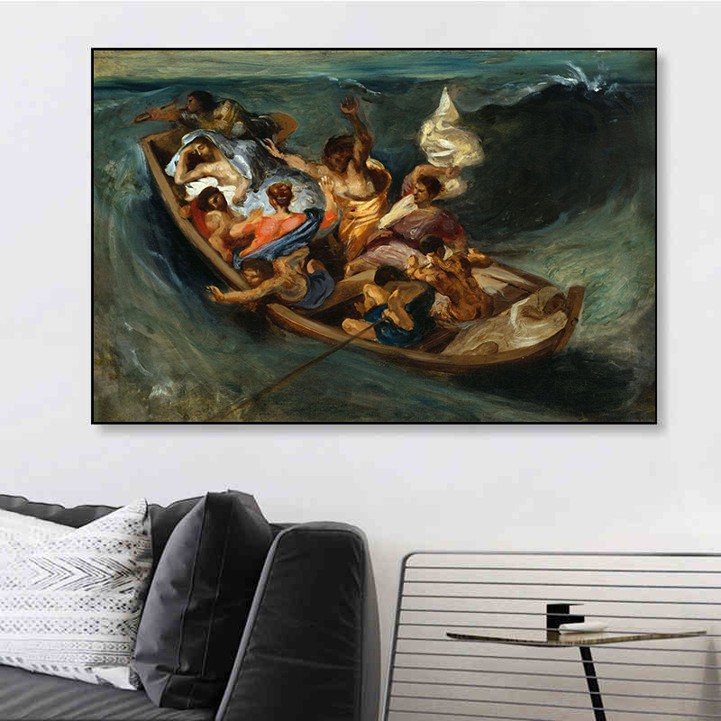 Kunstenaar Eugene Delacroix Li - Home Textiles France recensie en prijs